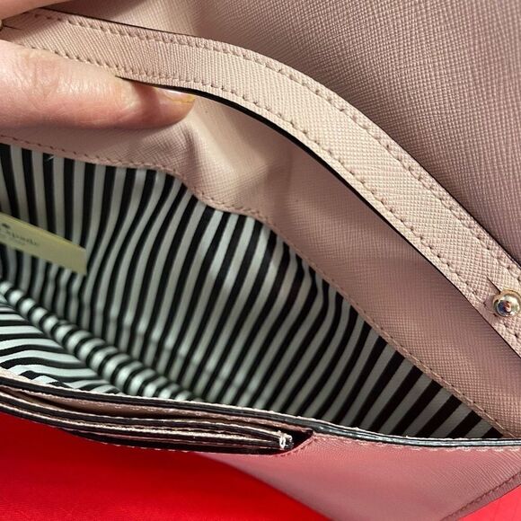 Kate Spade New York Cameron Street Corin Light Pink Crossbody Purse+Cardholder - Picture 11 of 14